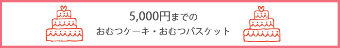 5000円,オムツケーキ