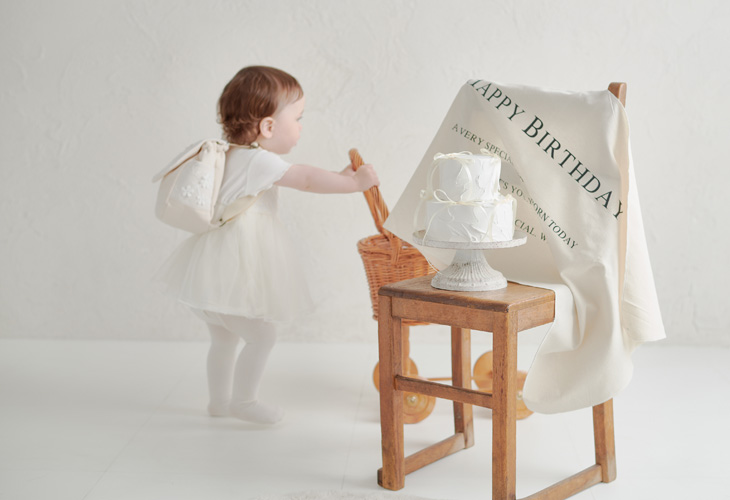 1歳のお誕生日準備・名入れベビーリュック