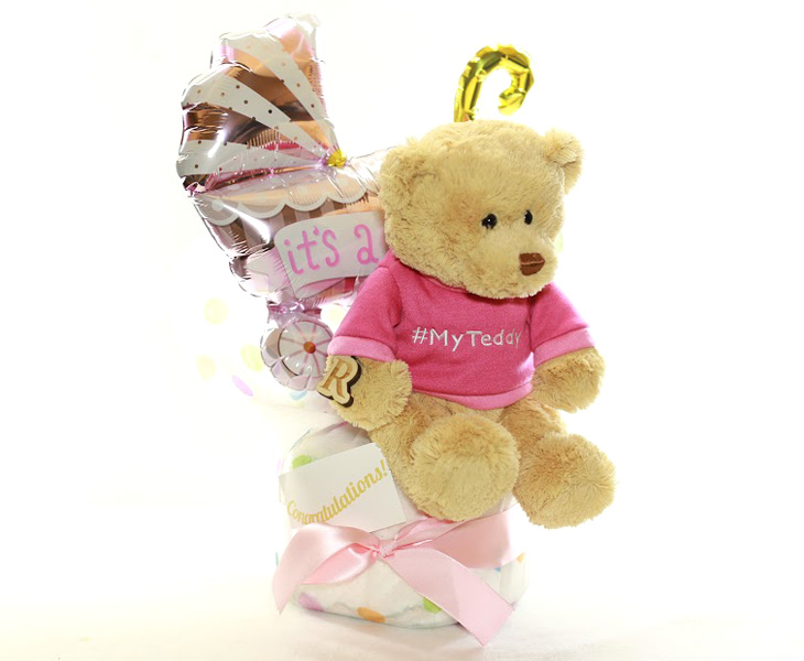 GUND,おむつケーキ,男女