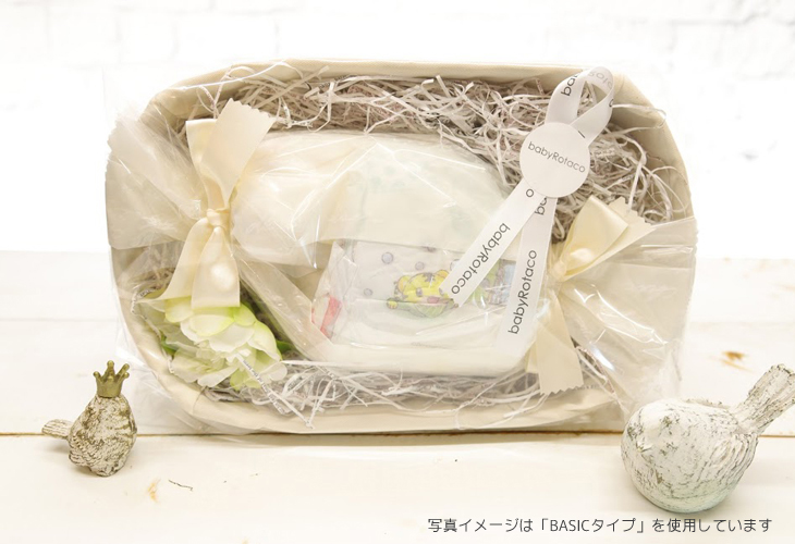 おむつバスケット,おむつ収納,出産祝い,スワン,おむつキャンディイメージ2
