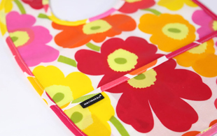 おむつケーキ,おむつバスケット,マリメッコ,marimekko,女の子,
エプロン,スタイ