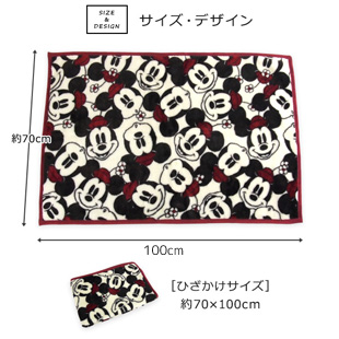 ミニー,毛布