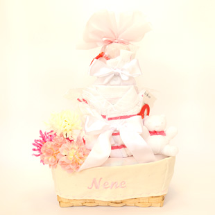 おむつケーキ,名入れ,ラルフローレン,出産祝い