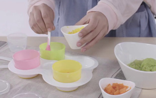 リッチェル,離乳食食器,使い方